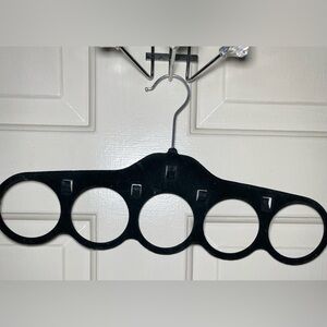 Essentials Scarf Jewelry Hanger‎ Necklace Velvet Fabric Organize Closet Set Of 2